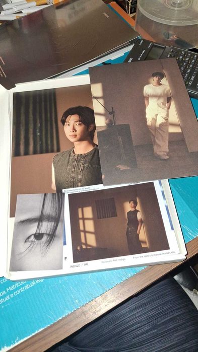 RM of BTS - [Indigo] Outer Box + Book + CD + Postcard + Photocard
