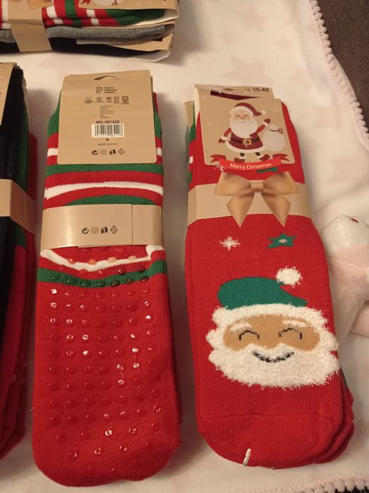 Meias de natal super fofinhas