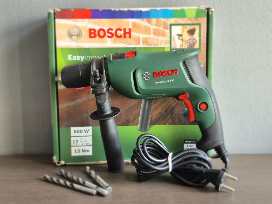 Wiertarka Bosch Easy Impact 600 W super stan