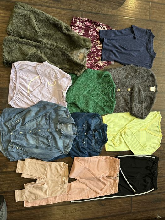 Речі дівчинці 8-10 р. Штани кофти худі толстовки свтри рубашки жилет