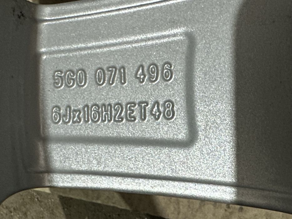 Диски R16 5x112/6JET48 VW/Skoda/Audi/Seat/