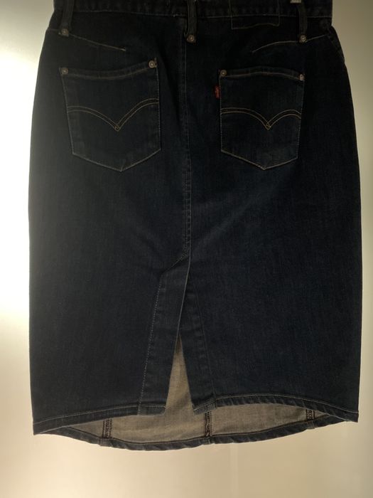 Levi’s orginals jeans dżinsowa spódnica asymetryczna M 38