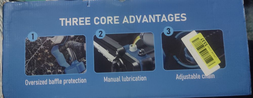 АКЦІЯ!!!Акамуляторна садова пилка, нова