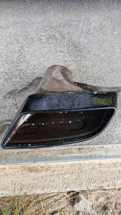 Końcówka wydechu Black Skoda Octavia VRS MK 4