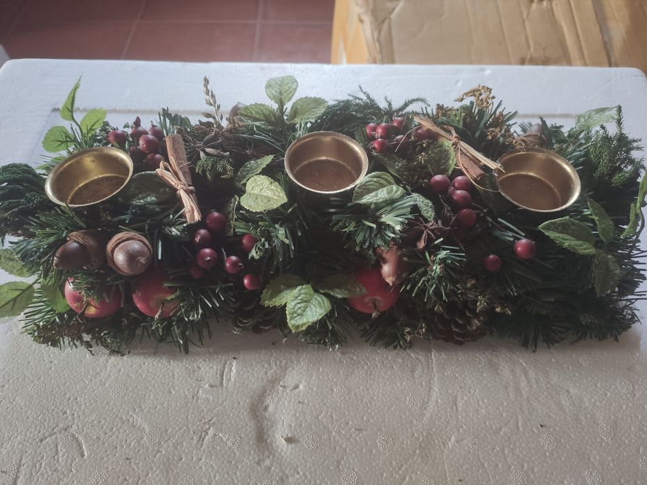 Arranjos de Natal/Porta Velas