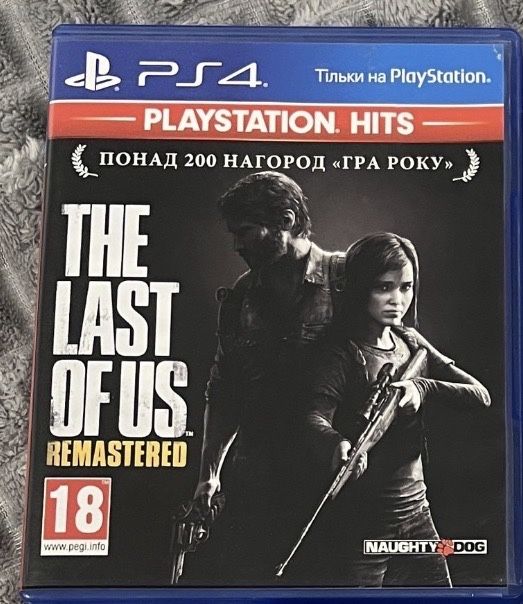 Диск the last of us на пс4