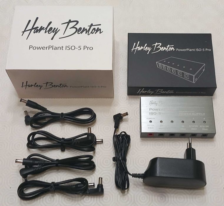 Harley Benton PowerPlant ISO-5 PRO (18W) | alimentação de efeitos