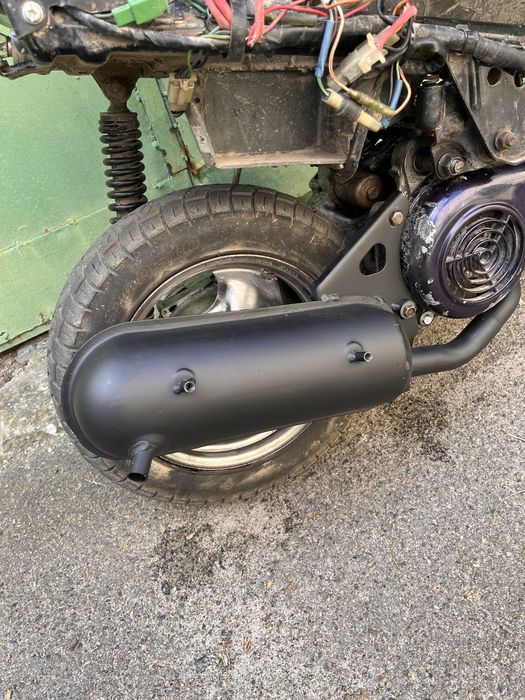 мопед yamaha axis 80cc стант