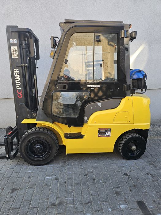 Wózek widłowy GC POWER FG20-LPG NISSAN Triplex 4800mm kabina 4 sekcje 5840h transport