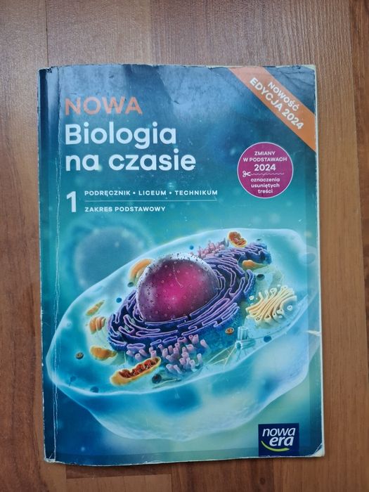 Podręcznik biologii do liceum ogólnokształcącego i technikum.Klasa 1