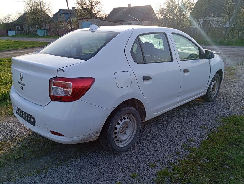Разборка Renault Logan 2 2013-2020г 1.2 бензин D4F белый цвет OV369