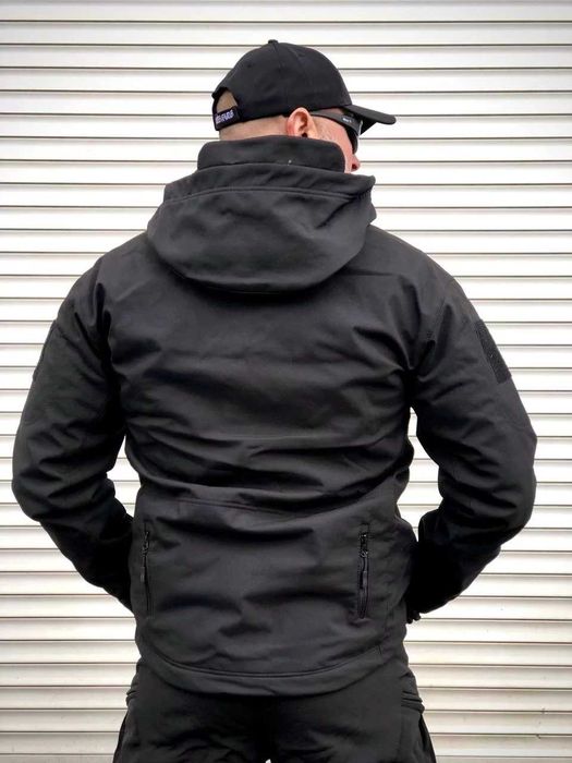Чорний Чоловічий костюм Softshell надійний зручний акційна ціна 1995