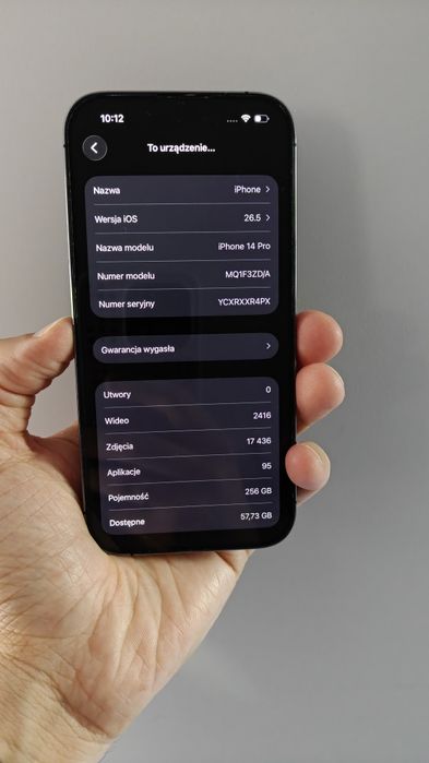 iPhone 14 pro 258 GB zadbany