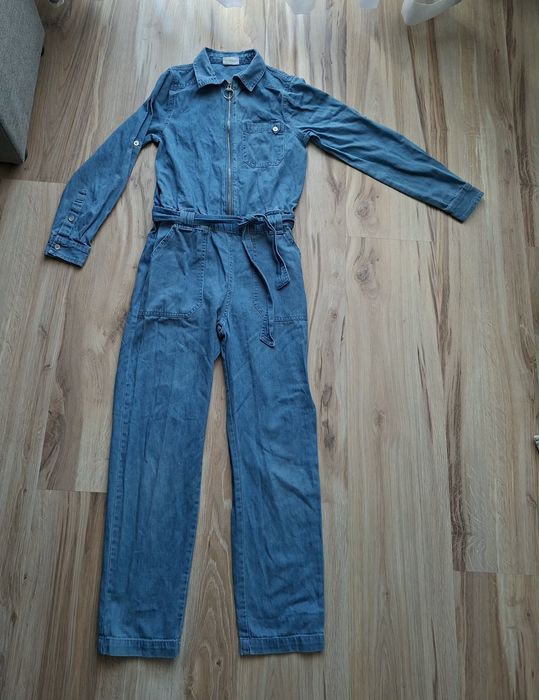 Kombinezon jeansowy+ spodnie