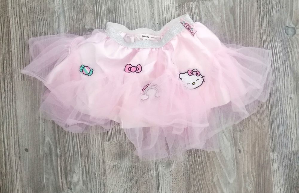 Sinsay hello Kitty spódniczka tiulowa