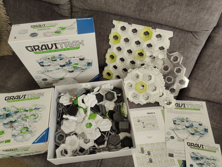 Dwa zestawy Gravitrax , zestaw startowy plus dodatek