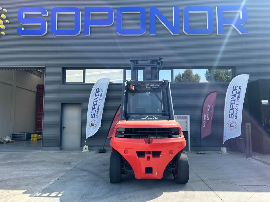 Empilhador Linde 8000 Kgs Diesel