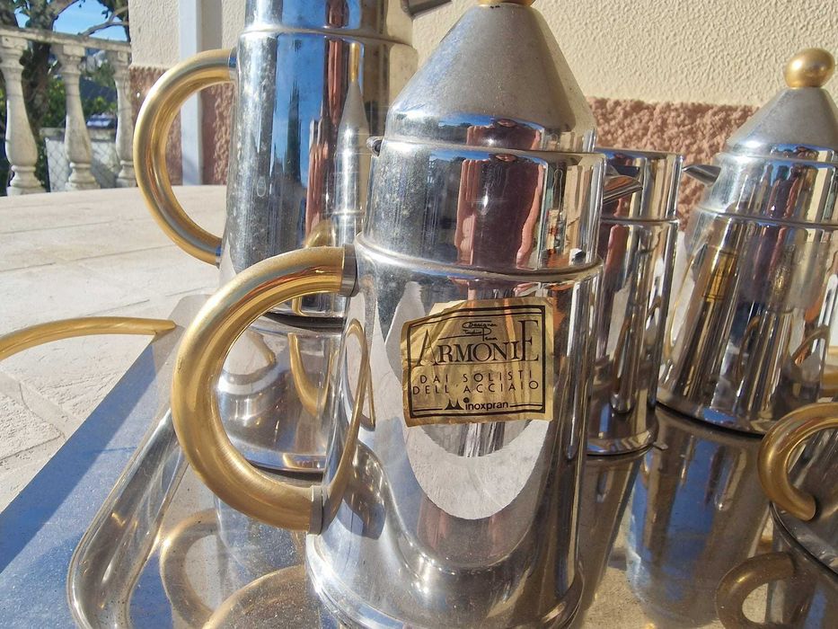 conjunto de serviço de café ou chá italiano