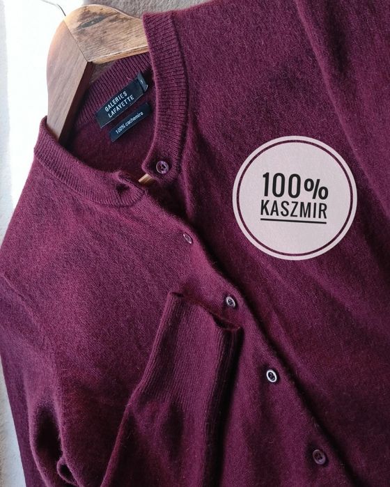 Sweter kaszmir Galeries Lafayette