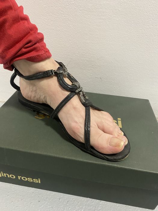 Sandaly czarne 38 sandały lato buty klapki