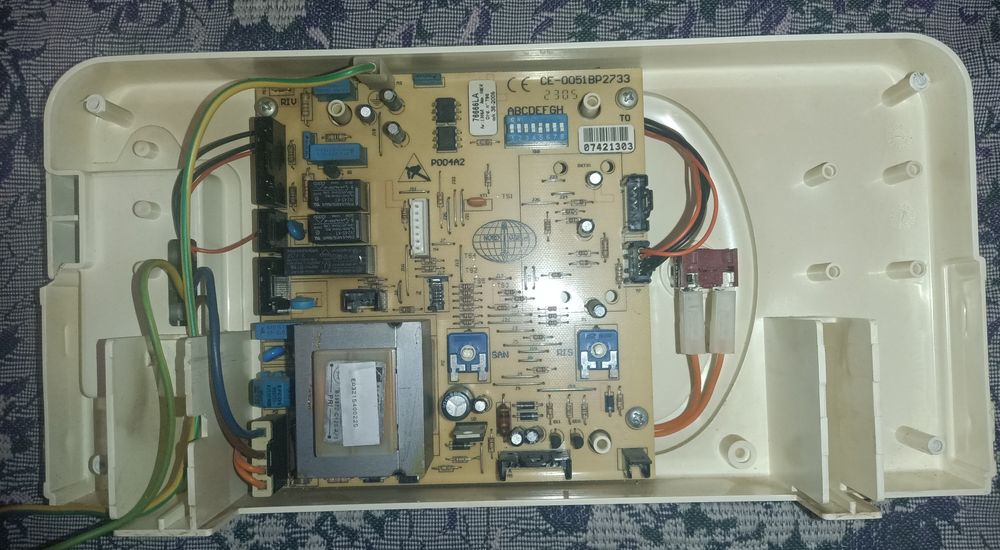 Плата управління двухконтурного котла RADIANT 76707LA EX 76666LA