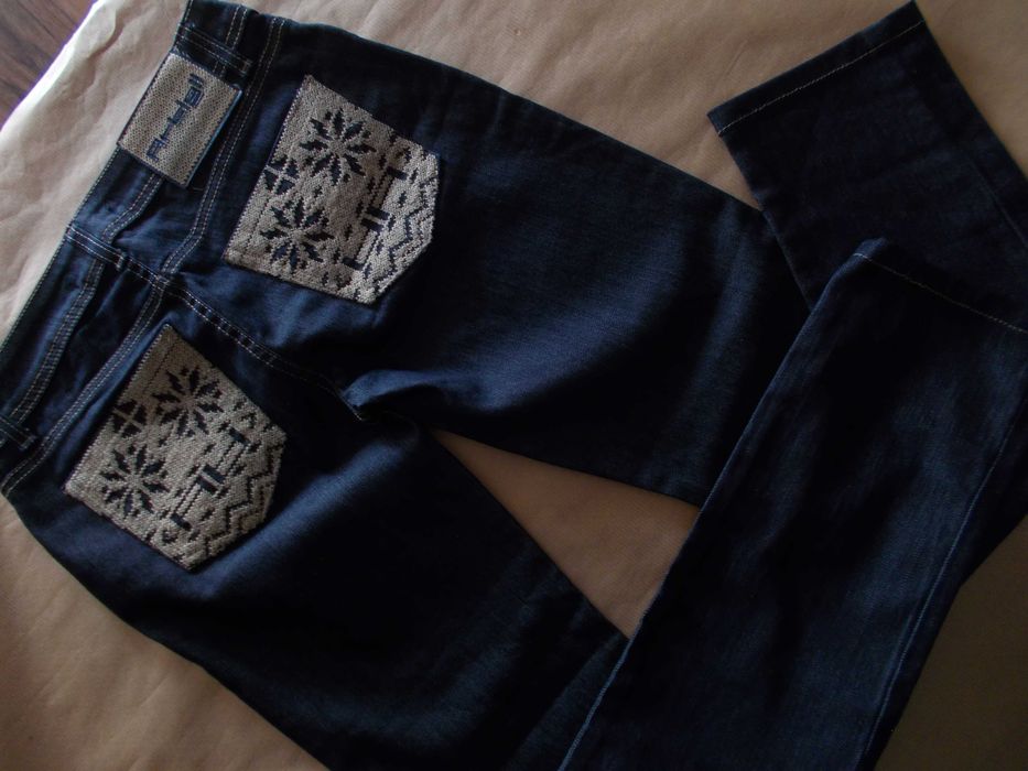 S ARTIGLI Premium Nowe Jeansy Damskie S pas 76 cm, Italy