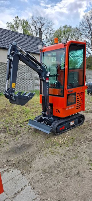 NOWA minikoparka TITAN TL 10 E TITAN Heavy Industries LTD. od RĘKI