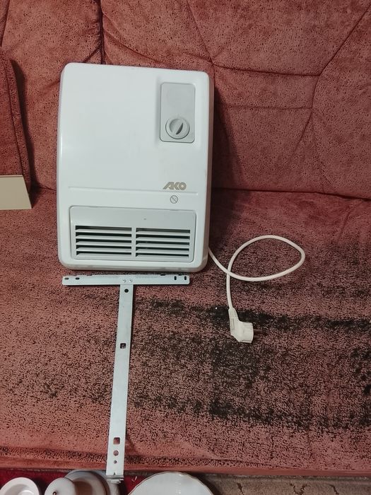 Настенный тепловентилятор ако.  для быстрого нагрева помещений. герман