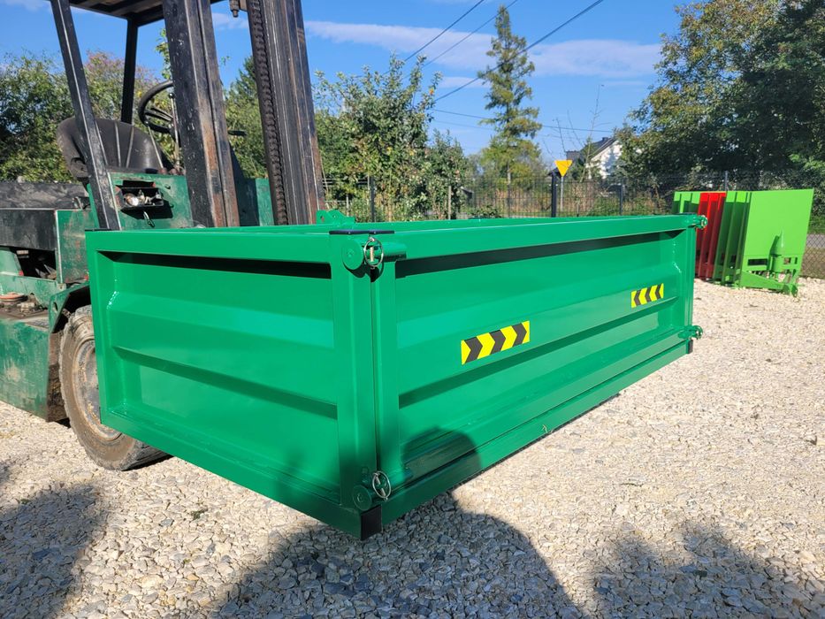 Skrzynia przewozowa paczka ładunkowa na tył ciągnika szufla łych DOWÓZ