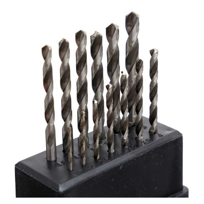 Wiertła do metalu i drewna 1,5mm do 6,5mm HSS 13szt. KD10223