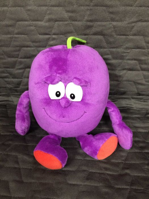 Peluche frutas, sereia, pato, coruja, pinguim
