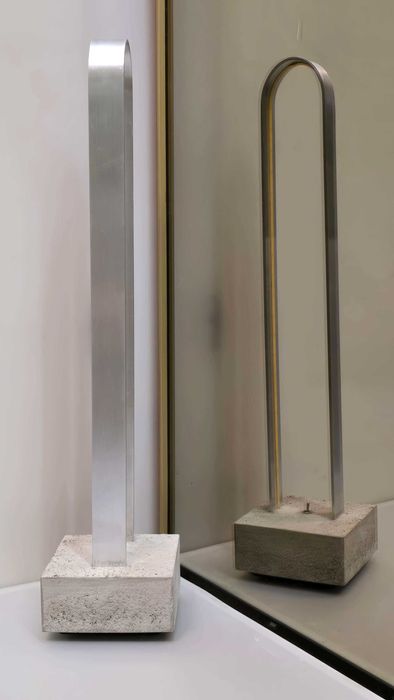 Lampka nocna / biurowa loft USB C