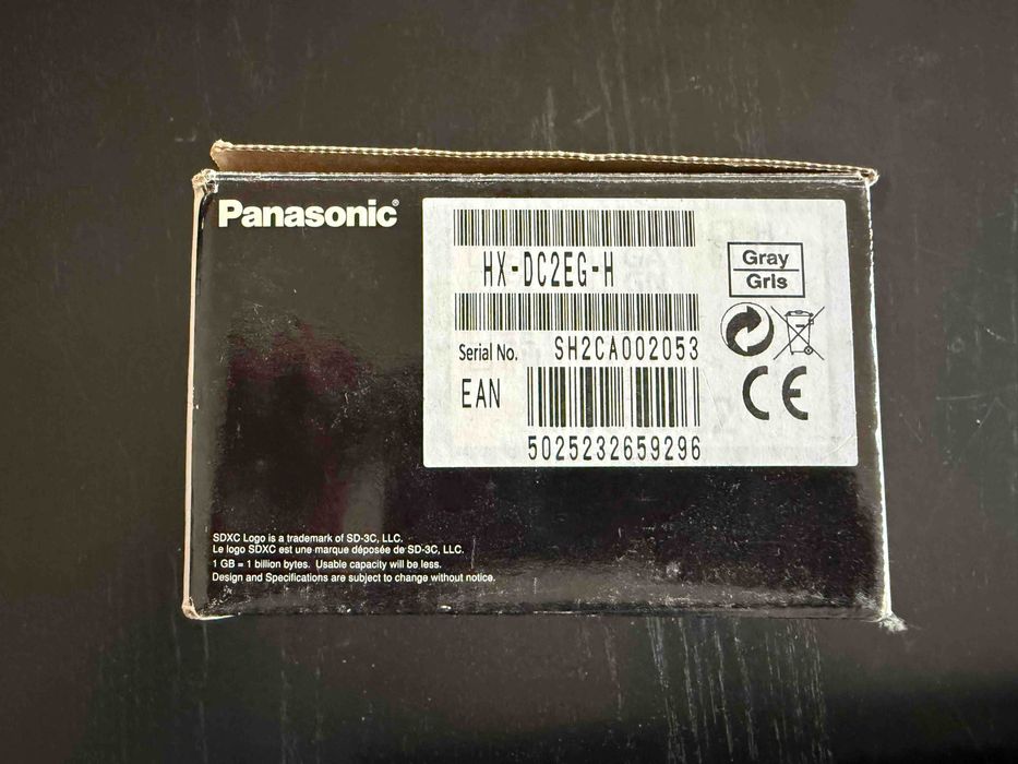 maquina de filmar Panasonic HX-DC2 Full HD 1920x1080