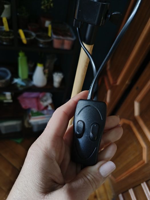Lampa podłogowa dwugłowicowa. 2 sztuki