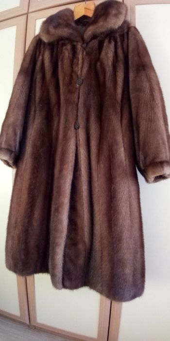 Futro naturalne z norki
