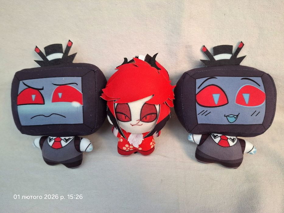 Аластор Вокс 10 см отель Хазбин Hazbin hotel Адский босс