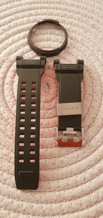 Casio G-Shock GPW-2000 Gravity Master oryginalny pasek Carbon + bezel