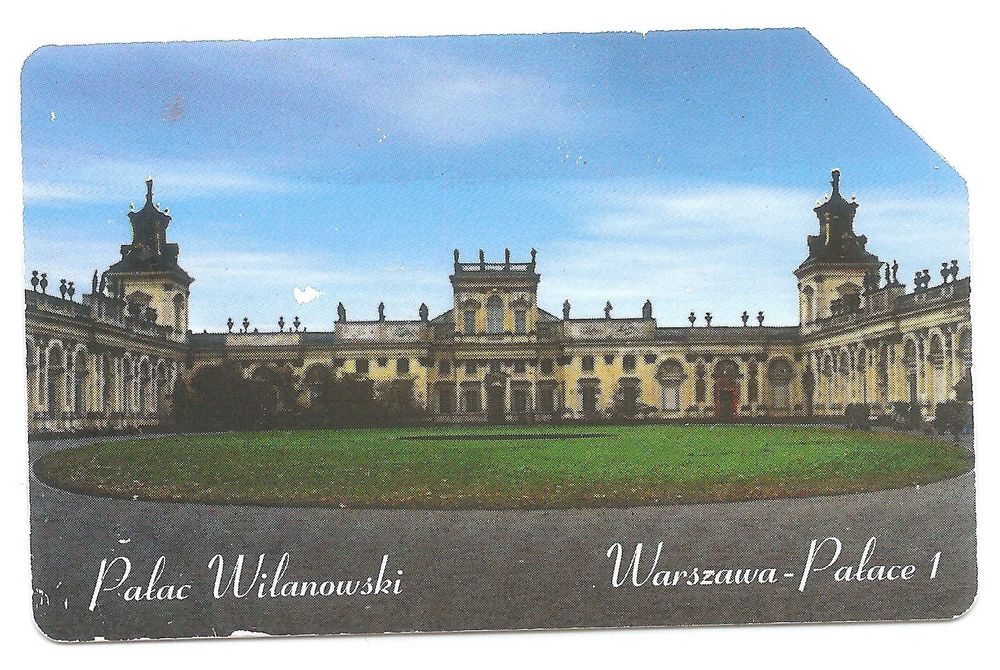 Warszawa - Pałace 1 - Pałac Wilanowski [polska karta telefoniczna]