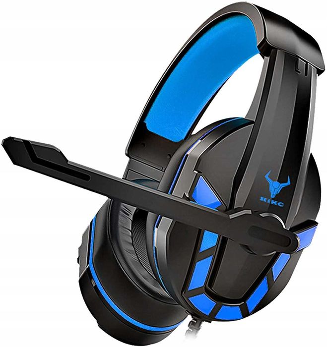 Słuchawki gamingowe KIKC PRO GAMING nauszne do PC PS4 MEGA PREZENT
