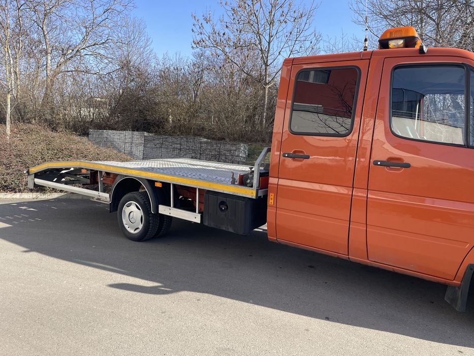 Mercedes Sprinter 412-евакуатор,дубль кабіна