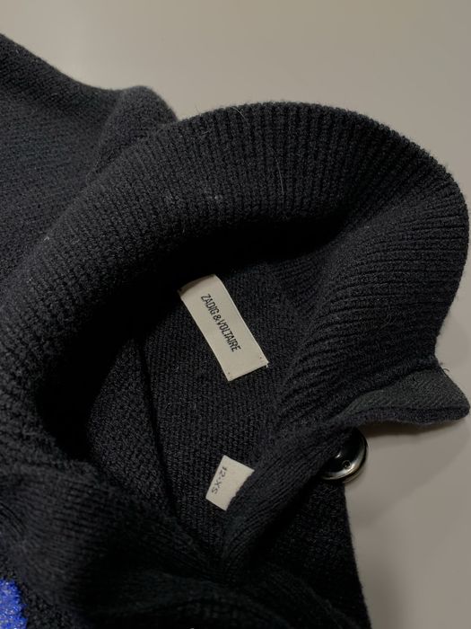 Wełniany sweter damski z wełny marki Zadig & Voltaire, model ALMA XS