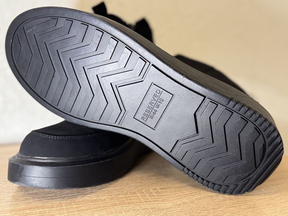 Высокие ботинки черные мужские