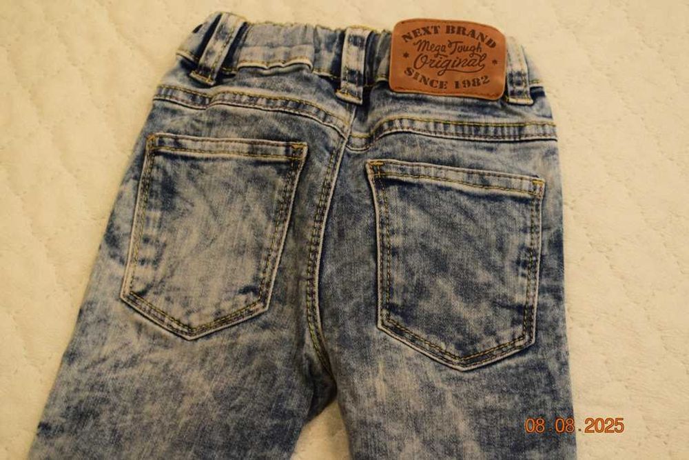 073__next__9-12 mies 80 cm__ 2 pary jeansów