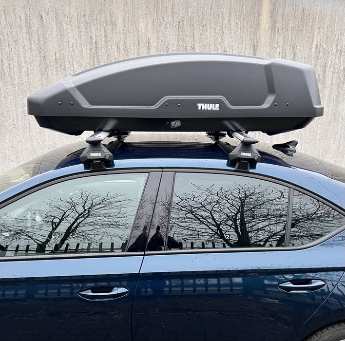 Box bagażnik dachowy wypożyczalnia wynajem Thule bagażnik rowerowy