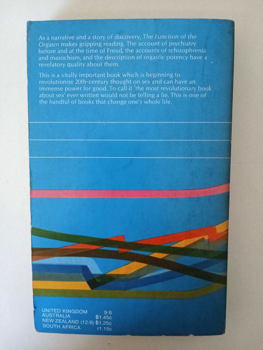 The function of the orgasm - Wilhelm Reich