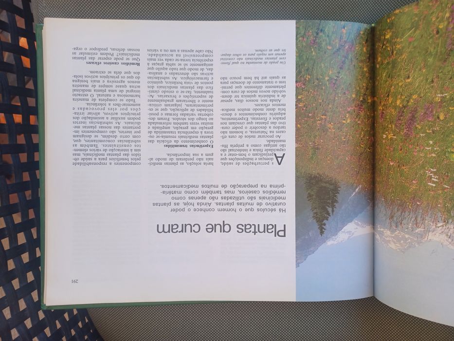 Livro "A Saúde pela Natureza" das Selecções do Reader's Digest