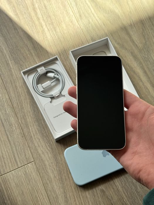 iPhone 13 mini , Starlight (biały), 128 GB