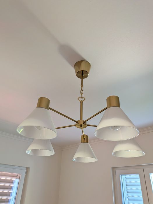 Candeeiros de teto IKEA e lâmpadas led