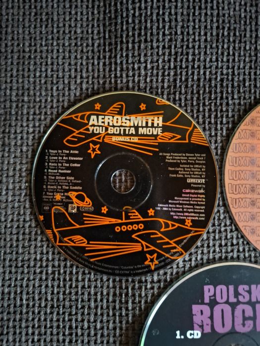 Płyty CD  Polski rock lady pank Aerosmith you gotta move luxtorpeda