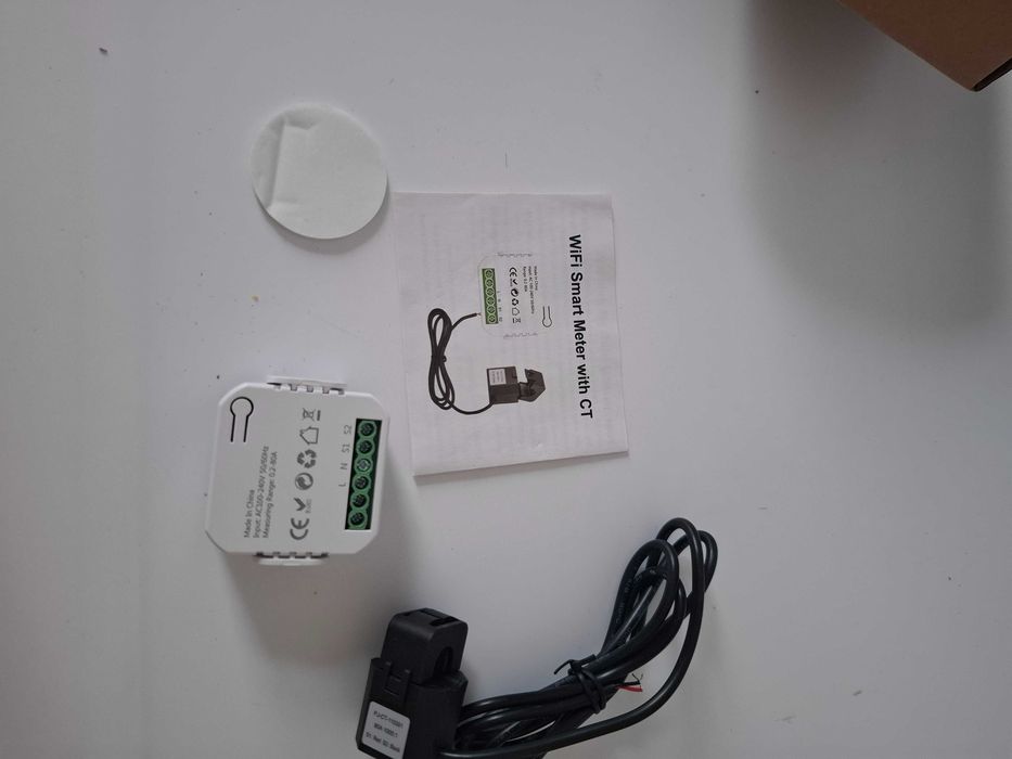 Licznik energii prądu mocy z przekładnikiem 80A